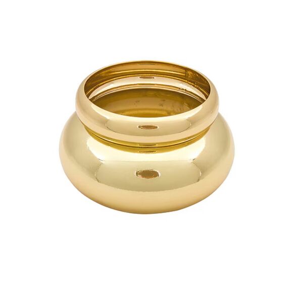 REVOLVE 8 Other Reasons Gold Bangle Bracelet Set of 2 Chunky Bangle Bracelet - Picture 5 of 5